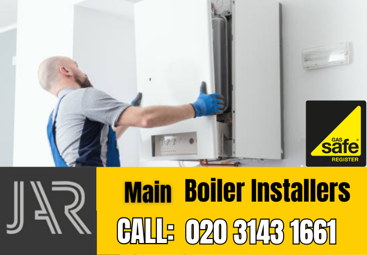 Main boiler installation St Paul's